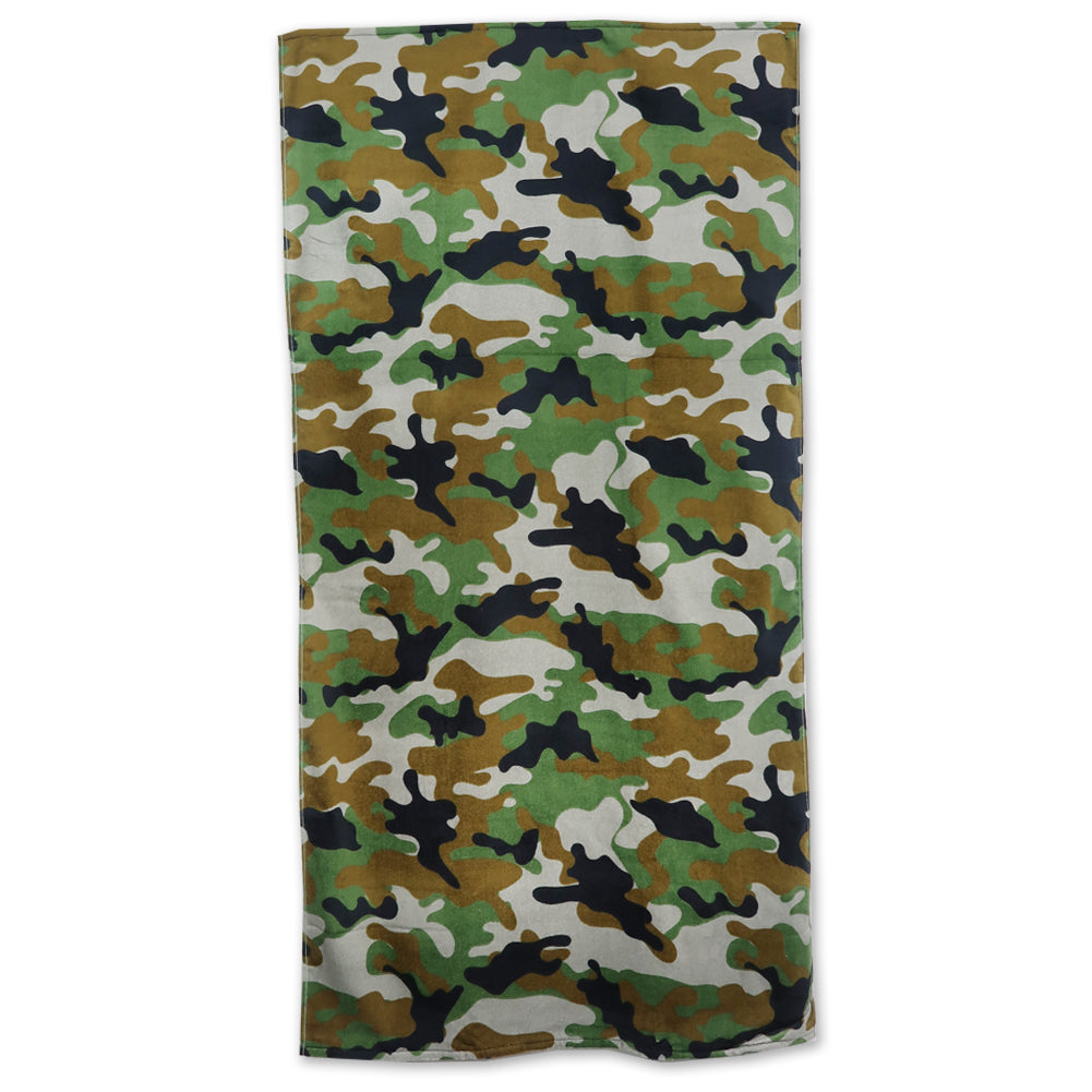 Green Camouflage Beach Towel (30
