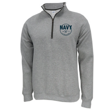 Load image into Gallery viewer, Navy Retired Left Chest 1/4 Zip