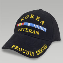 Load image into Gallery viewer, Korean War Veteran Hat