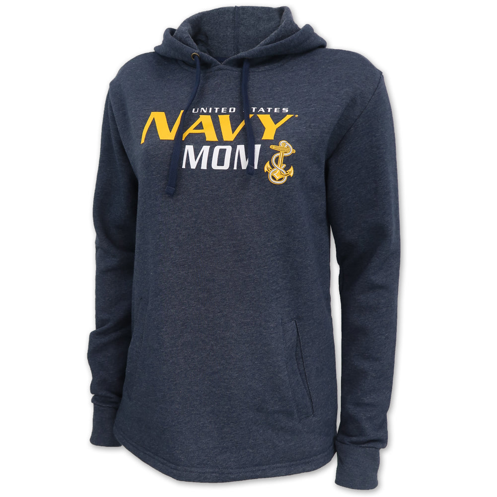 Ladies United States Navy Mom Hood (Midnight Navy)