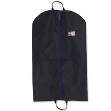 Load image into Gallery viewer, Lightweight Dress Uniform Garment Bag (Black With Blue Zip)