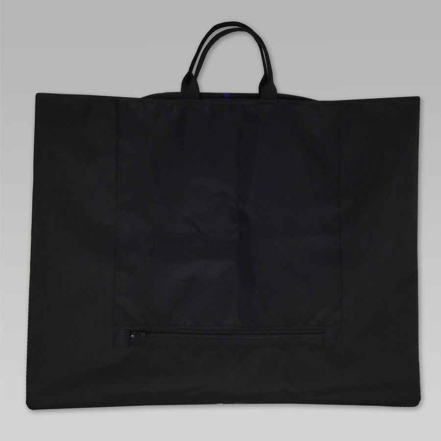 Lightweight Dress Uniform Garment Bag (Black With Blue Zip)