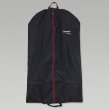 Load image into Gallery viewer, Lightweight Dress Uniform Garment Bag (Black With Red Zip)