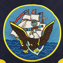 Load image into Gallery viewer, Navy 2 Sided Embroidered Flag (3&#39;X5&#39;)