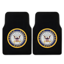 Load image into Gallery viewer, Navy 2 Piece Car Mats