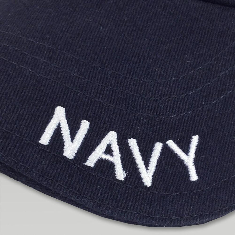 Navy 3D Block Hat