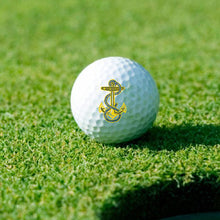 Load image into Gallery viewer, NAVY ANCHOR GOLF BALL