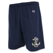 Load image into Gallery viewer, NAVY CHAMPION ANCHOR LOGO COTTON SHORT (NAVY)