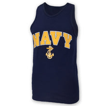 Load image into Gallery viewer, Navy Arch Anchor Tank (Navy)