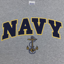Load image into Gallery viewer, Navy Arch Anchor T-Shirt (Grey)