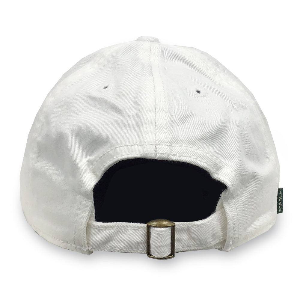 Navy Arch Hat (White)