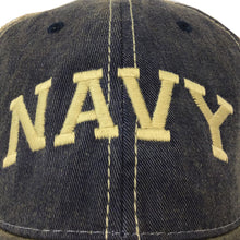 Load image into Gallery viewer, Navy Arch Trucker Hat