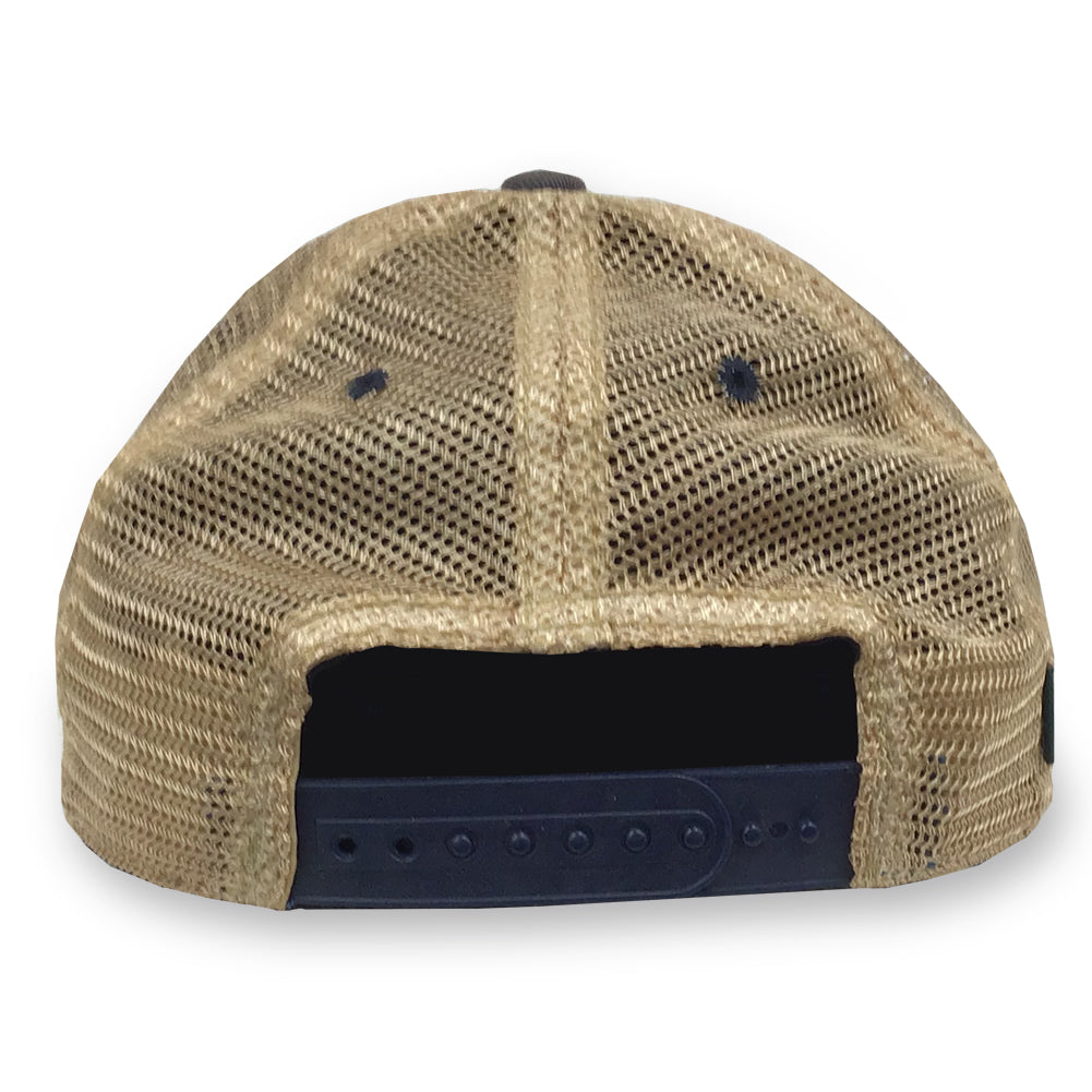 Navy Arch Trucker Hat