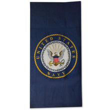 Load image into Gallery viewer, Navy Beach Towel