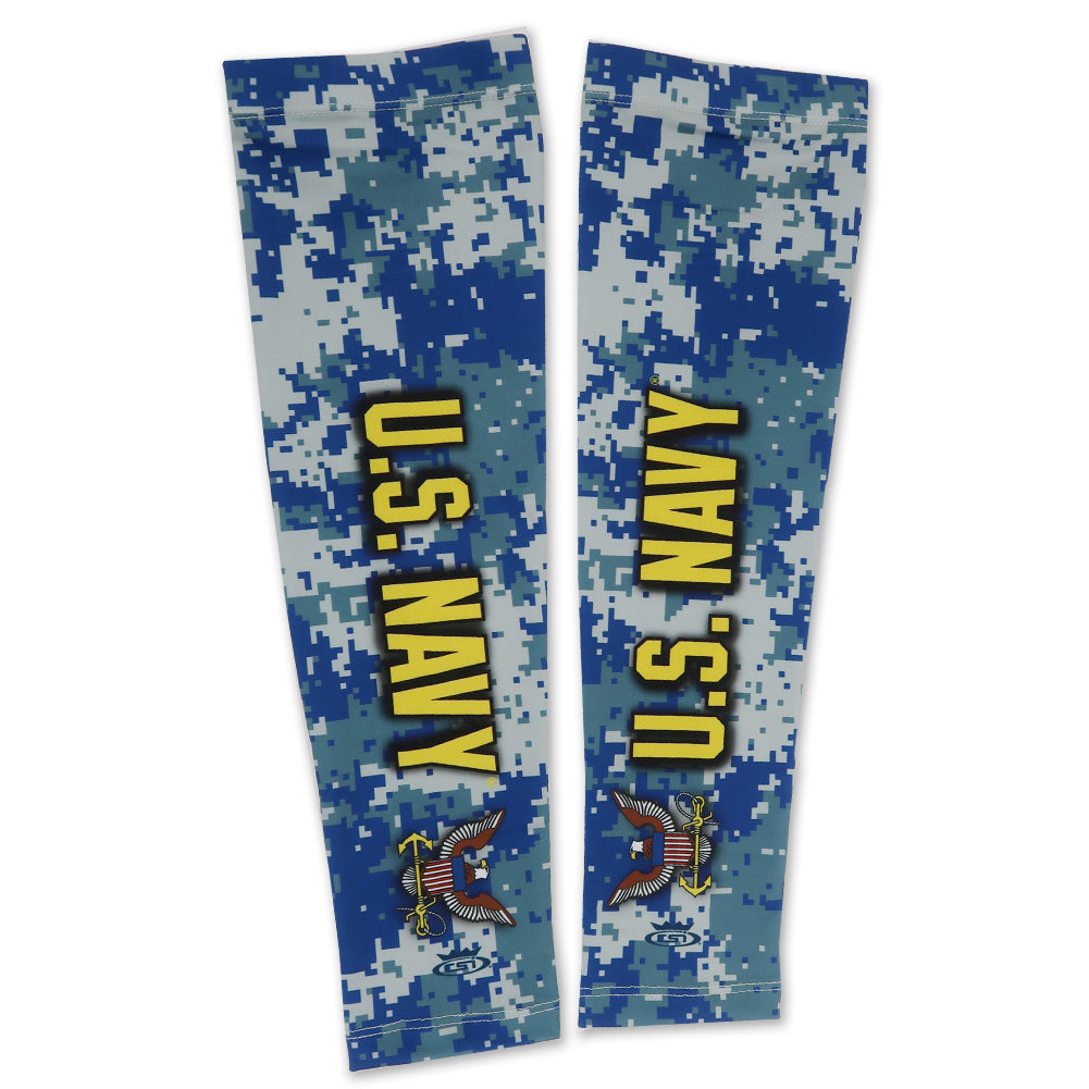 Navy Camo Solar Sleeves