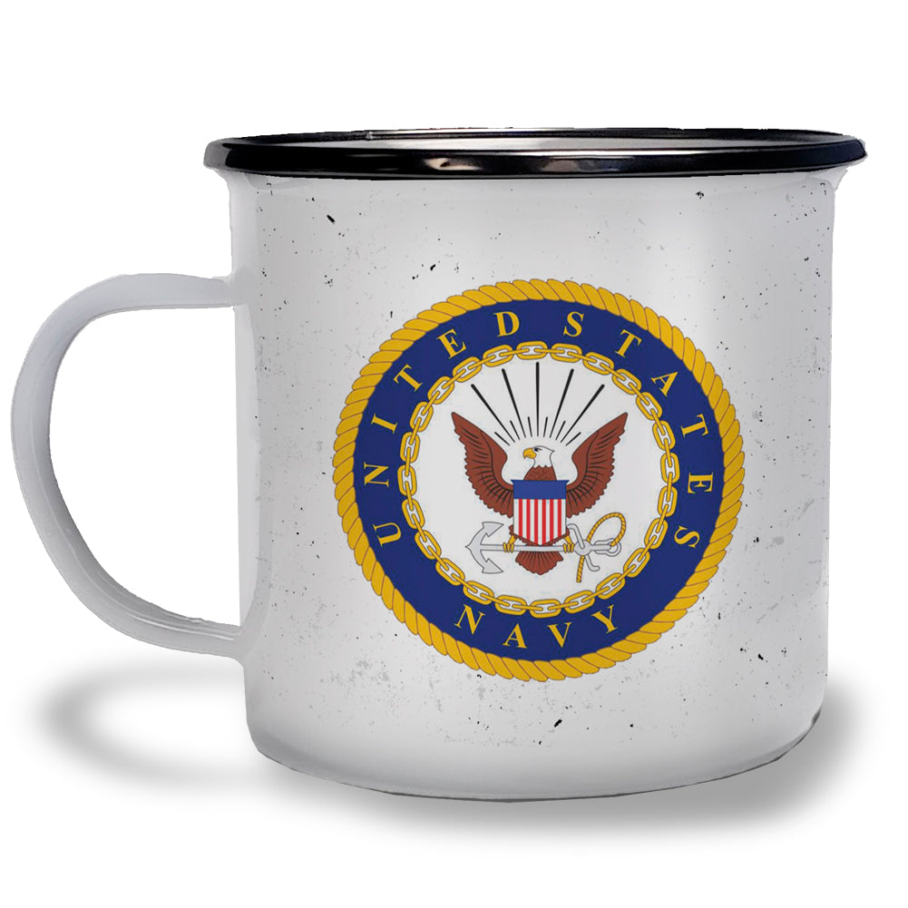 Navy Camp Mug