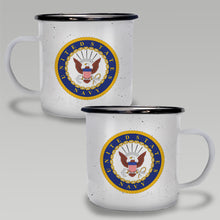 Load image into Gallery viewer, Navy Camp Mug