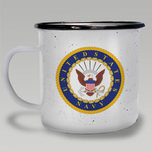 Load image into Gallery viewer, Navy Camp Mug