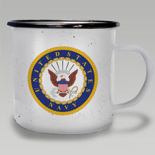 Load image into Gallery viewer, Navy Camp Mug