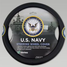Load image into Gallery viewer, Navy Car Steering Wheel Cover
