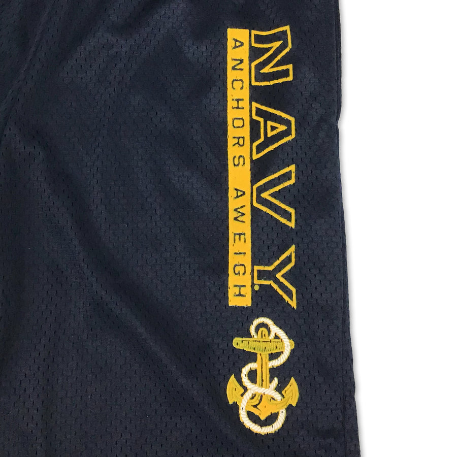 Navy Champion Anchors Aweigh Mesh Short (Navy)