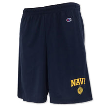 Load image into Gallery viewer, Navy Champion USNA Issue Mesh Short (Navy)