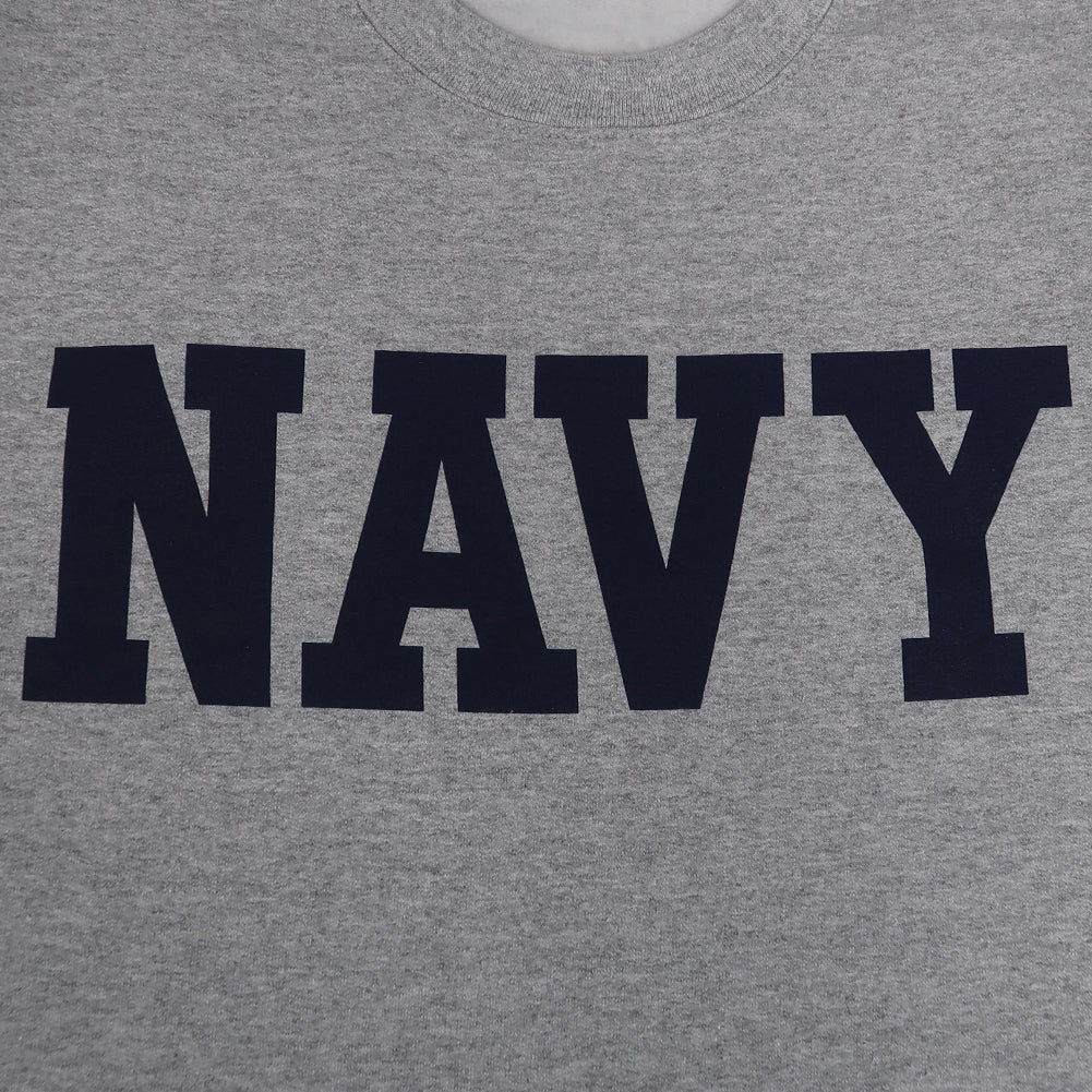Navy Core Crewneck (Grey)