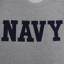 Load image into Gallery viewer, Navy Core Crewneck (Grey)