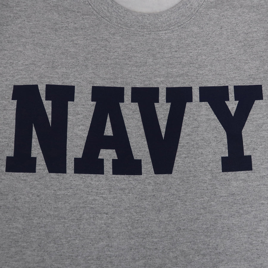 Navy Core Crewneck (Grey)