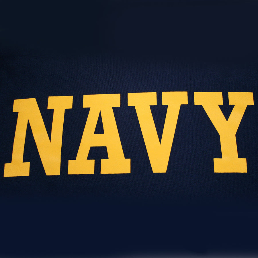 U.S. Navy Sweatshirts: Navy Core Hooded Sweatshirt in Navy/Gold