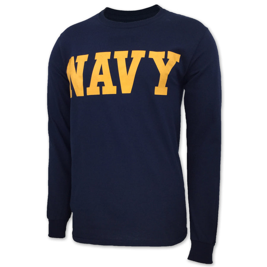 Navy Core Long Sleeve Tshirt