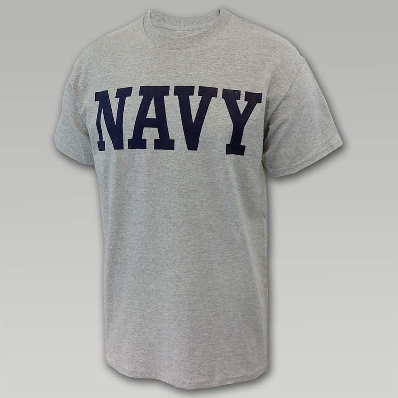 Navy Core T-Shirt (Grey)