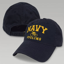 Load image into Gallery viewer, NAVY CYCLING HAT (NAVY) 2