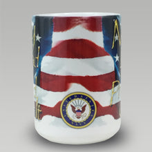 Load image into Gallery viewer, Navy Dad Coffee Mug