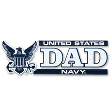 Load image into Gallery viewer, Navy Dad Decal