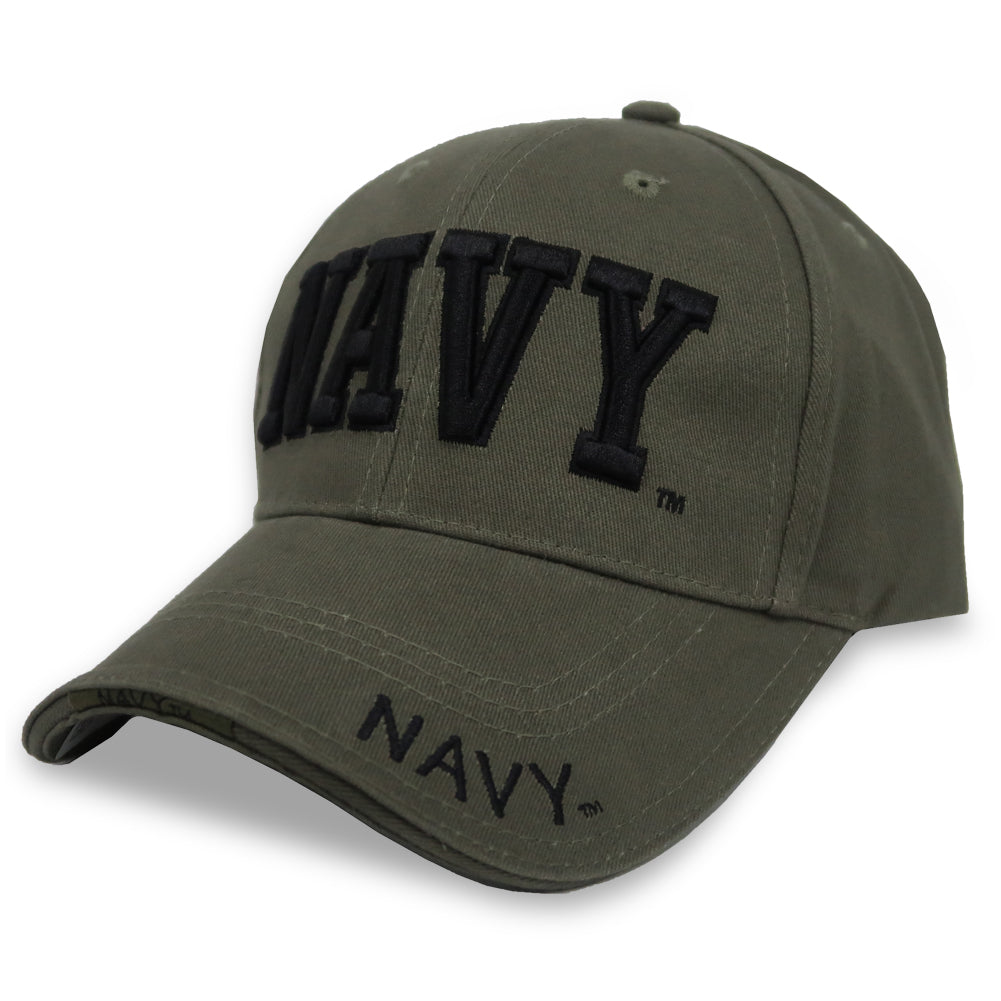 Navy Deluxe Low Profile Hat (OD Green)