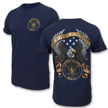 Load image into Gallery viewer, Navy Freedom Isnt Free T-Shirt