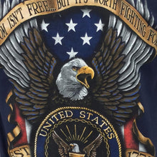 Load image into Gallery viewer, Navy Freedom Isnt Free T-Shirt