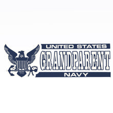 Load image into Gallery viewer, Navy Grandparent Decal