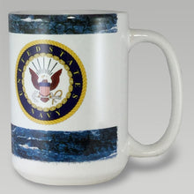 Load image into Gallery viewer, Navy Grandparent Coffee Mug