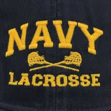 Load image into Gallery viewer, Navy Lacrosse Hat (Navy)