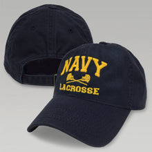Load image into Gallery viewer, Navy Lacrosse Hat (Navy)