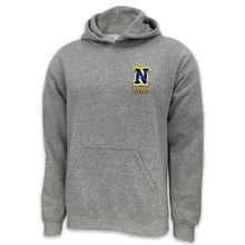 Load image into Gallery viewer, Navy Lacrosse Logo Hood