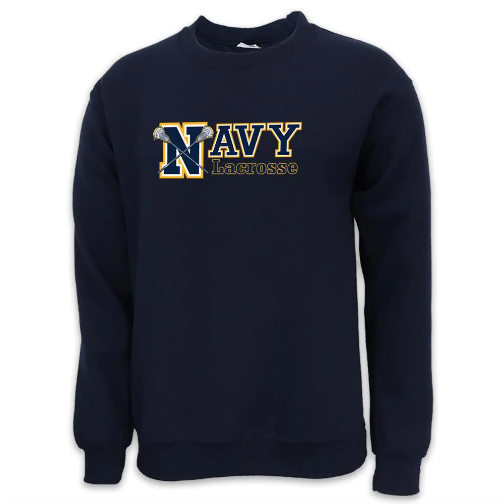 Navy Lacrosse Sport Crew