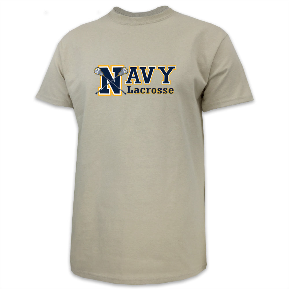 Navy Lacrosse Sport T-Shirt