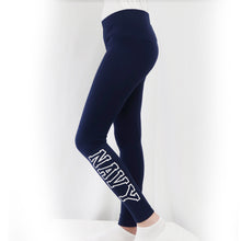 Load image into Gallery viewer, Navy Ladies Love &#39;Em Longer Leggings (Navy)