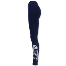 Load image into Gallery viewer, Navy Ladies Love &#39;Em Longer Leggings (Navy)