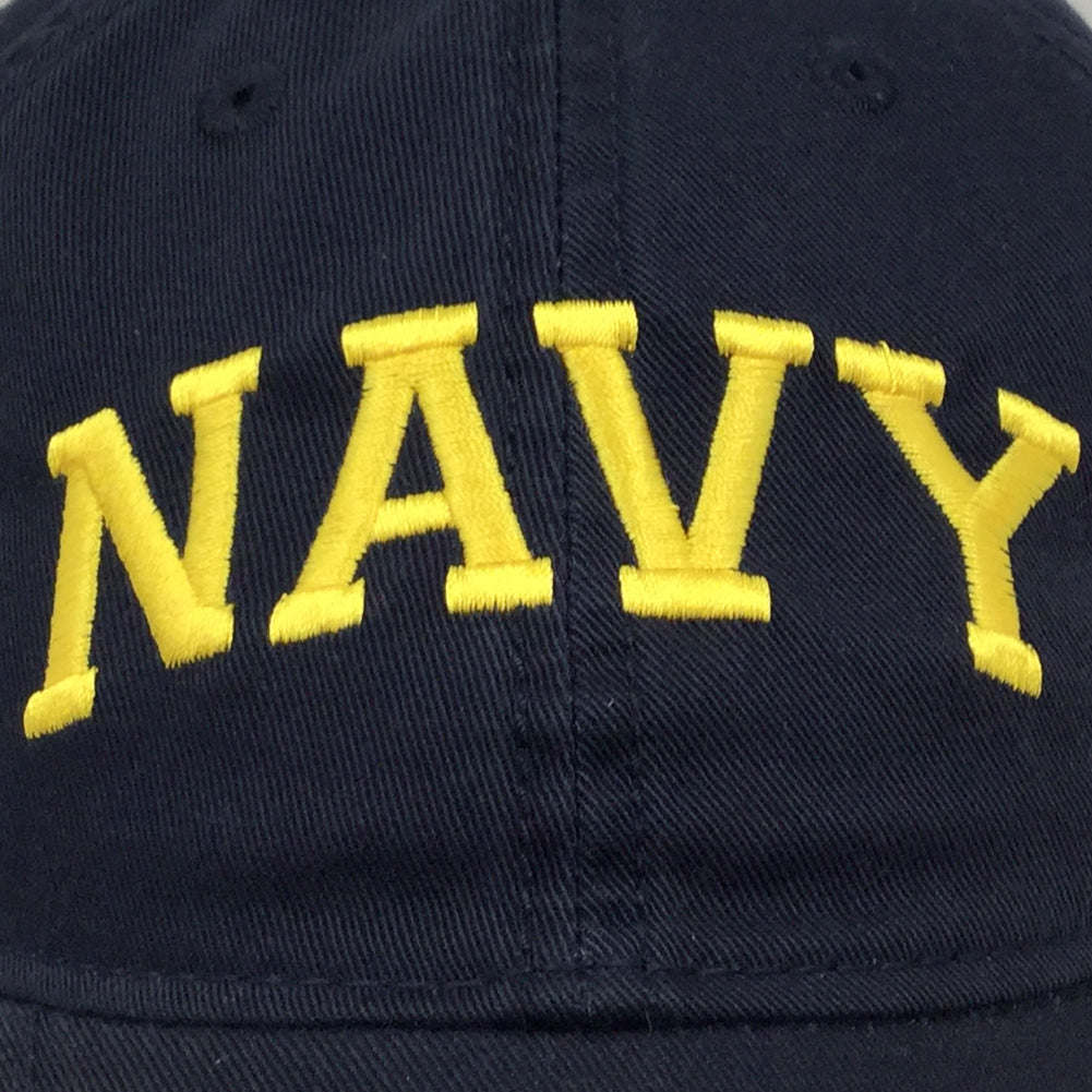 Navy Ladies Low Profile Arch Hat (Navy)