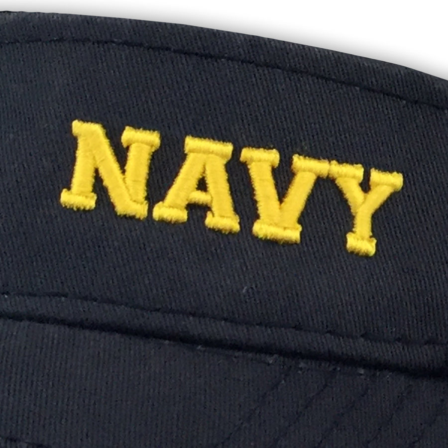 Navy Relaxed Twill Visor (Navy)