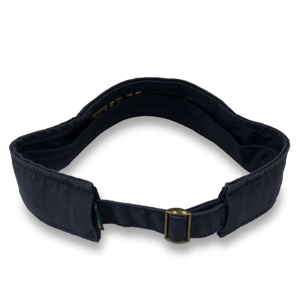 Navy Relaxed Twill Visor (Navy)